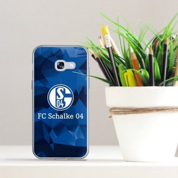 DeinDesign Handyhülle Schalke 04 Camo, Silikon Hülle, Bumper Case, Handy Schutzhülle, Smartphone Cover FC Schalke 04 Muster Offizielles Lizenzprodukt