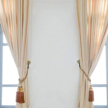 Raffhalter 2 Stk.Vorhanghalter Wand Montiert Vorhang für Rückhalte Gardinen, Gold, Lubgitsr, (2-tlg)