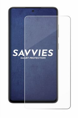 Savvies Panzerglas für Samsung Galaxy A52s 5G, Displayschutzglas, Schutzglas Echtglas 9H Härte klar Anti-Fingerprint