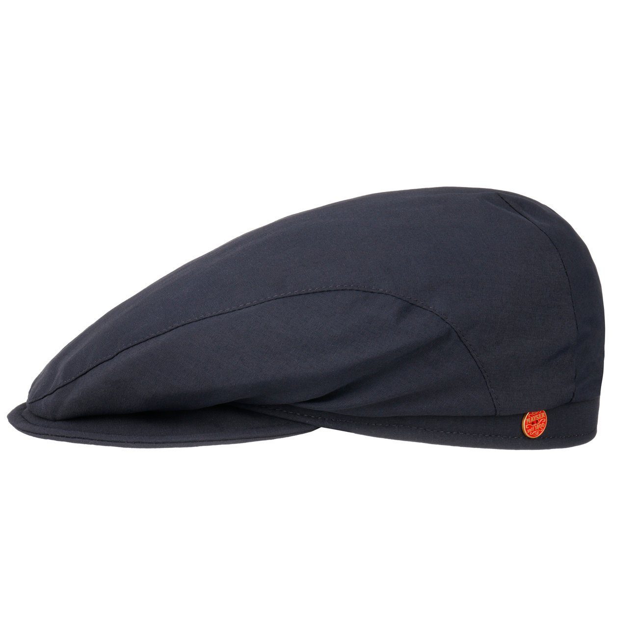 Mayser Flat Cap (1-St) Flatcap mit Schirm, Made in the EU blau