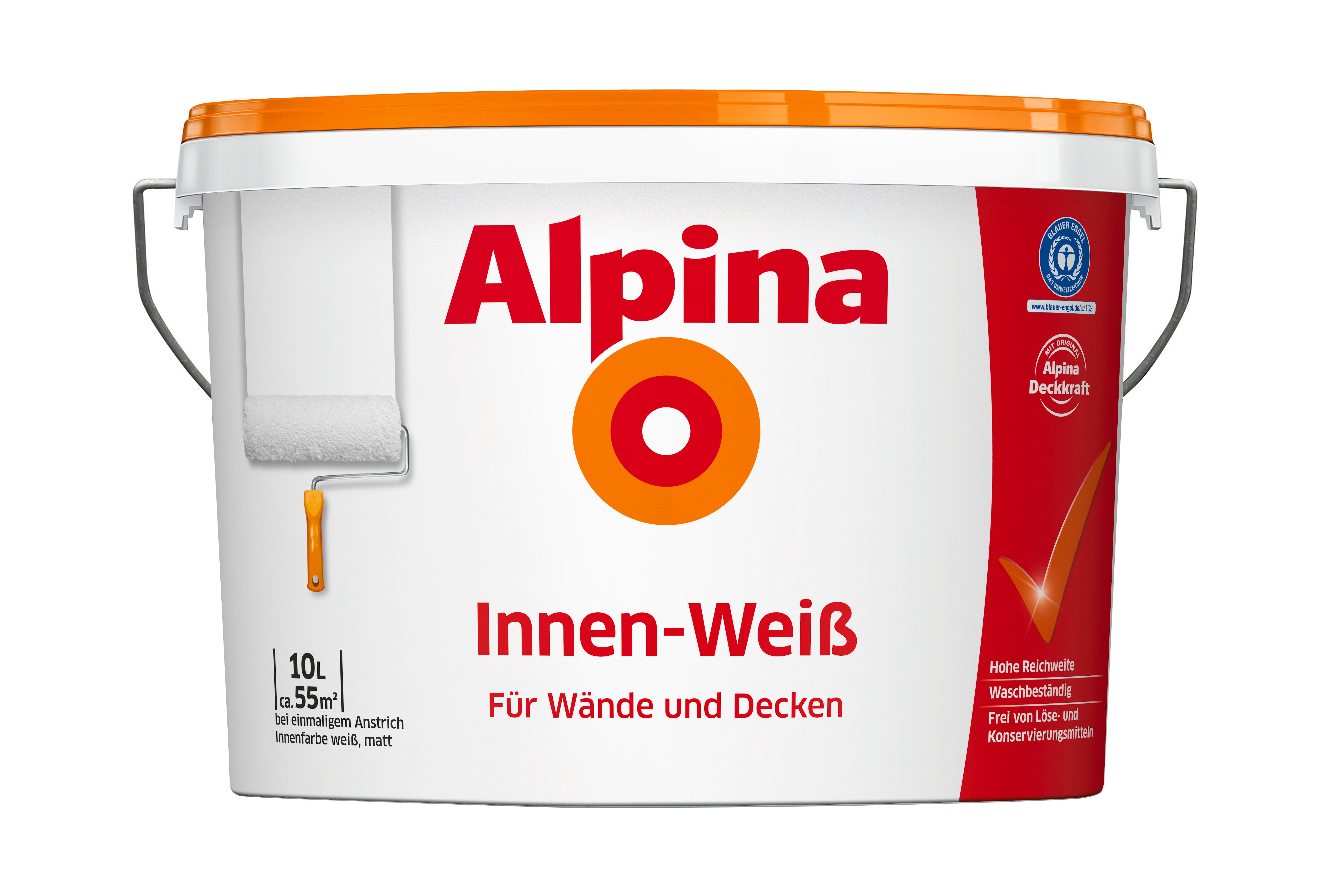 Wandfarbe Innen-Weiß matt