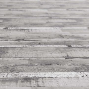 ANRO Tischdecke Tischdecke Wachstuch Holz Braun Robust Wasserabweisend Breite 140 cm, Geprägt
