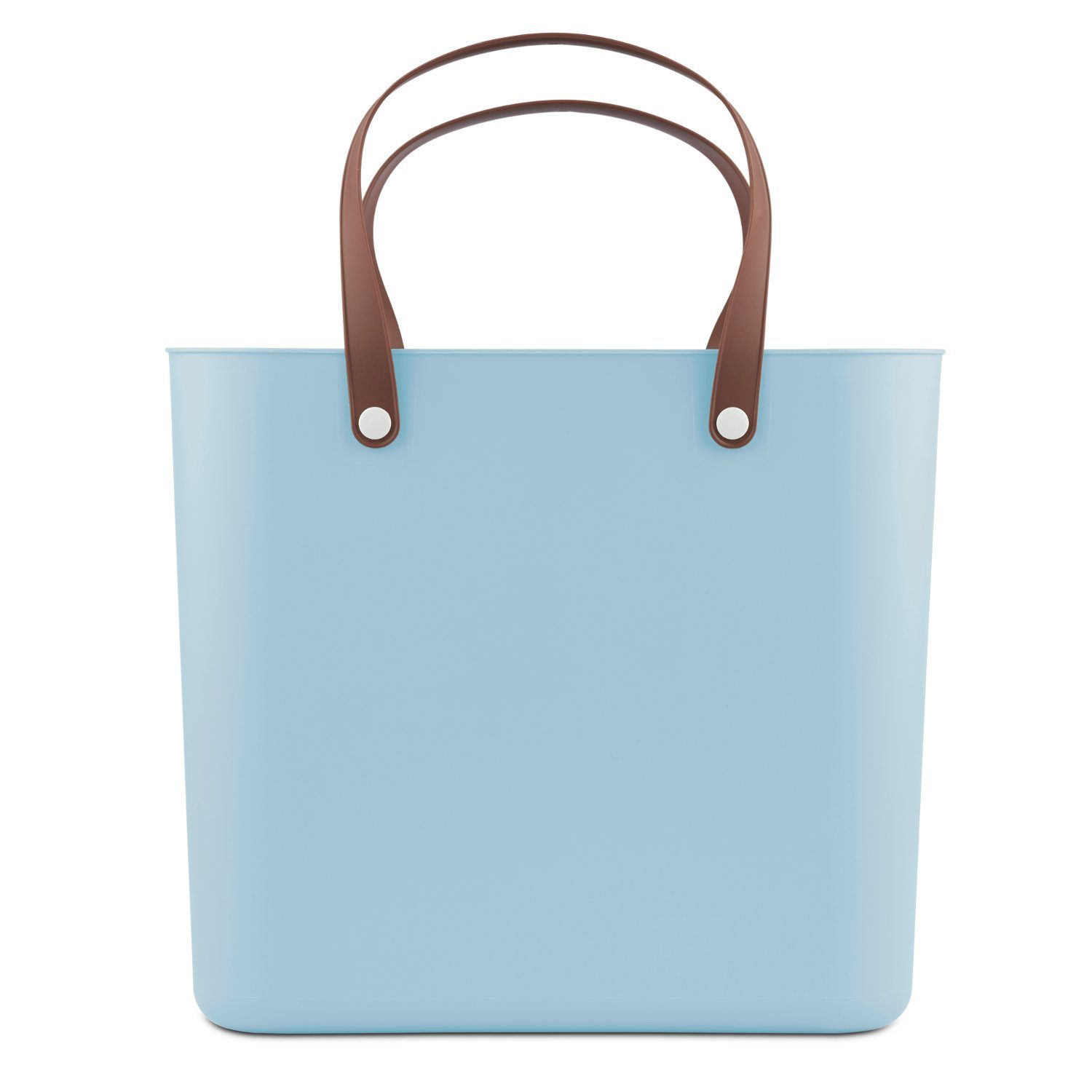 ROTHO Einkaufskorb Albula x aus ] 23,5 Hellblau recyceltem Multibag, [ cm Hergestellt Material 34 40 25,00 l, x