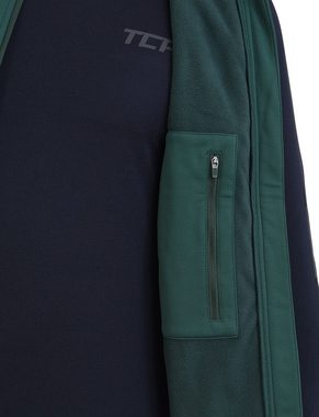 TCA Kurzjacke TCA Herren Flyweight Windweste mit Reißverschlusstaschen - Grün