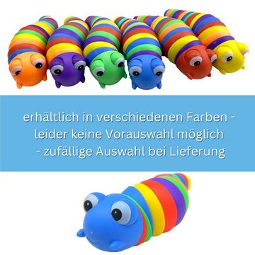 alldoro Spiel, 60371, Flexi Worm Raupe, Fidget Slug für Kinder