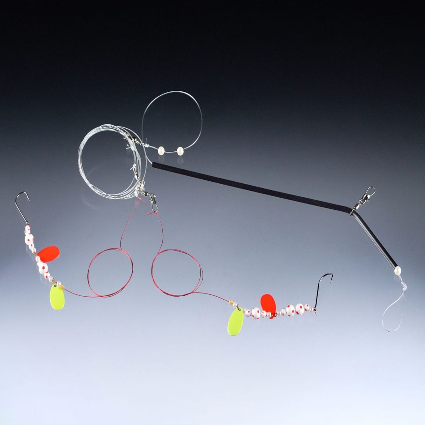 Butthaken Balzer Nachläufersystem 1, 2m, 0,40/0,60mm, Hakengröße 1