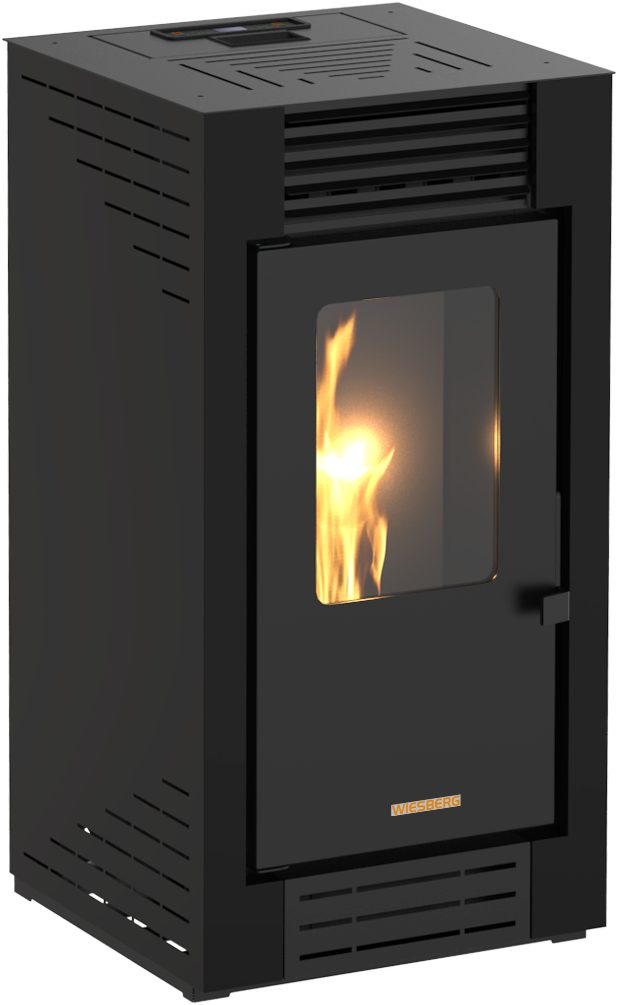 Blaze Pelletofen Poly 2025, 8 kW, Dauerbrand, optional WLAN fähig