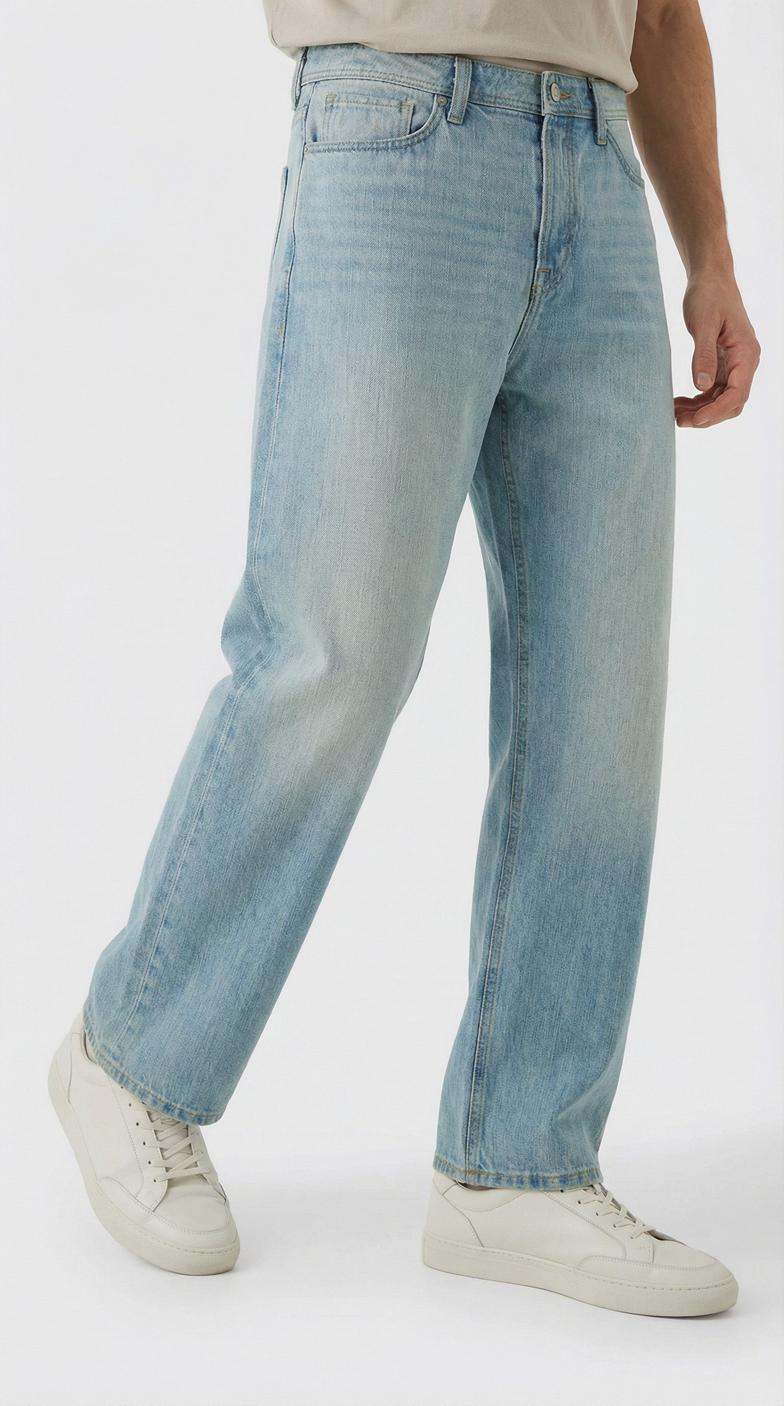 Jack & Jones Relax-fit-Jeans JJIALEX mit cleanem Look und Taschenvielfalt Baumwolle, relax fit – Bild 2 von 5