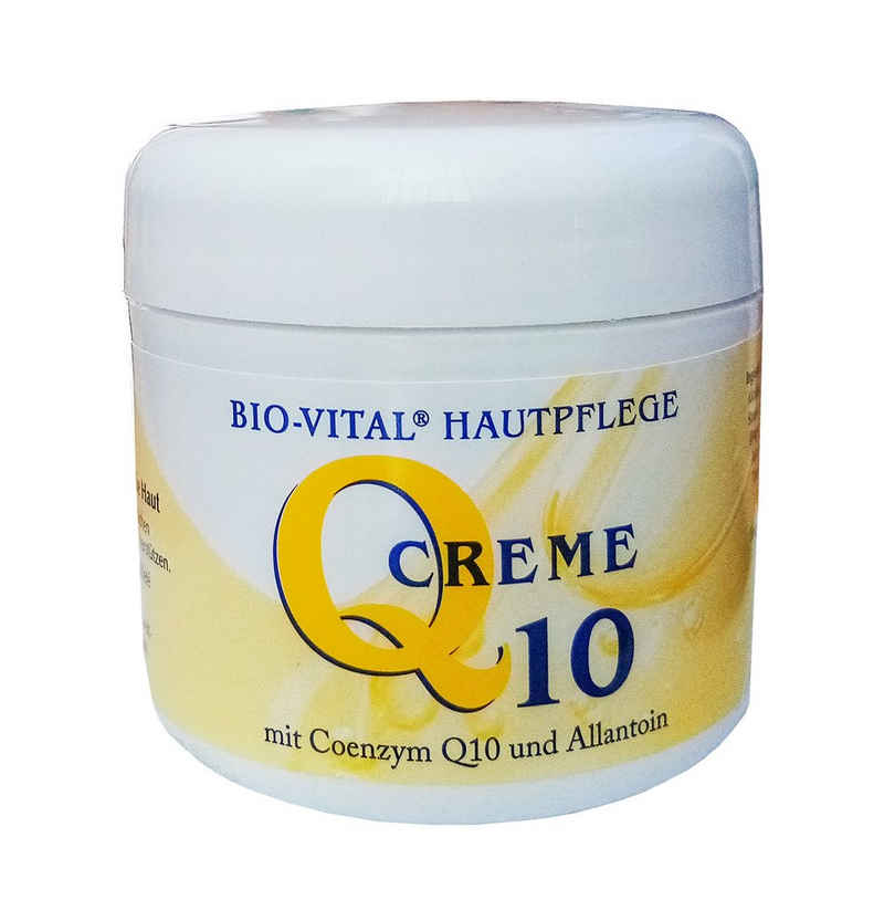 Anti-Aging-Creme BIO-VITAL Hautpflege Q10 Creme 125ml Coezym Allantoin UV Schutz ALPENHOF Anti-Aging Hautcreme Balsam Gesichtcreme Hals Dekolleté