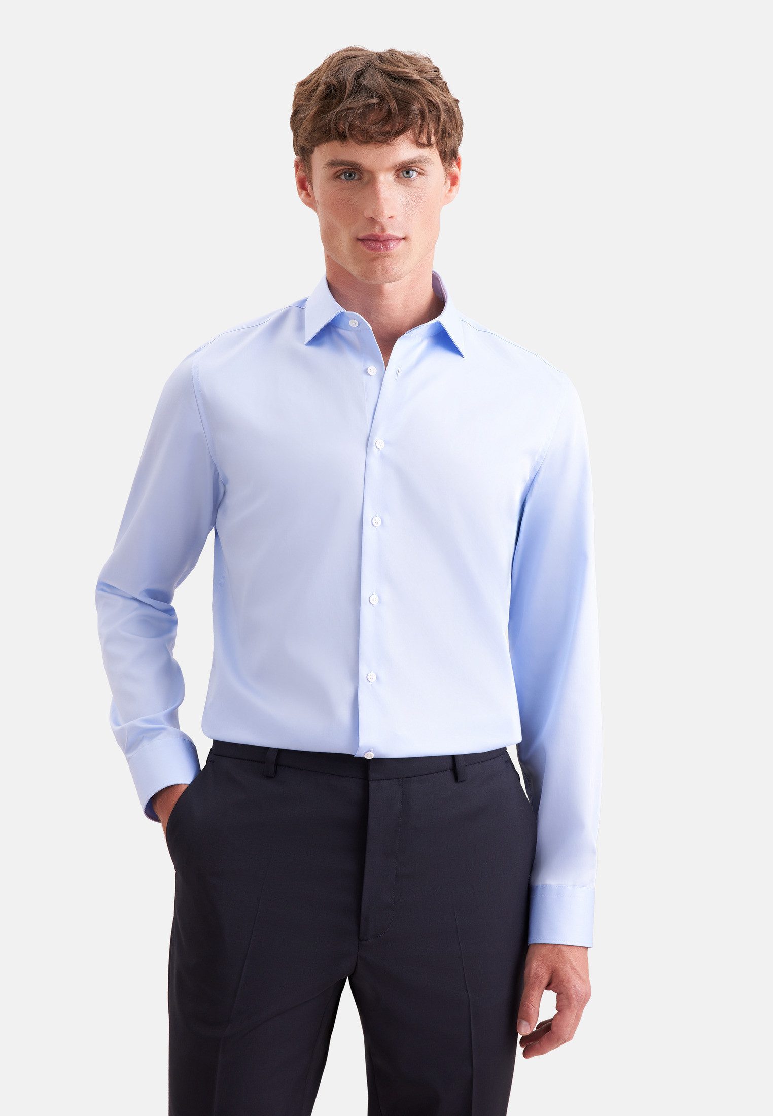 Businesshemd Schwarze Rose