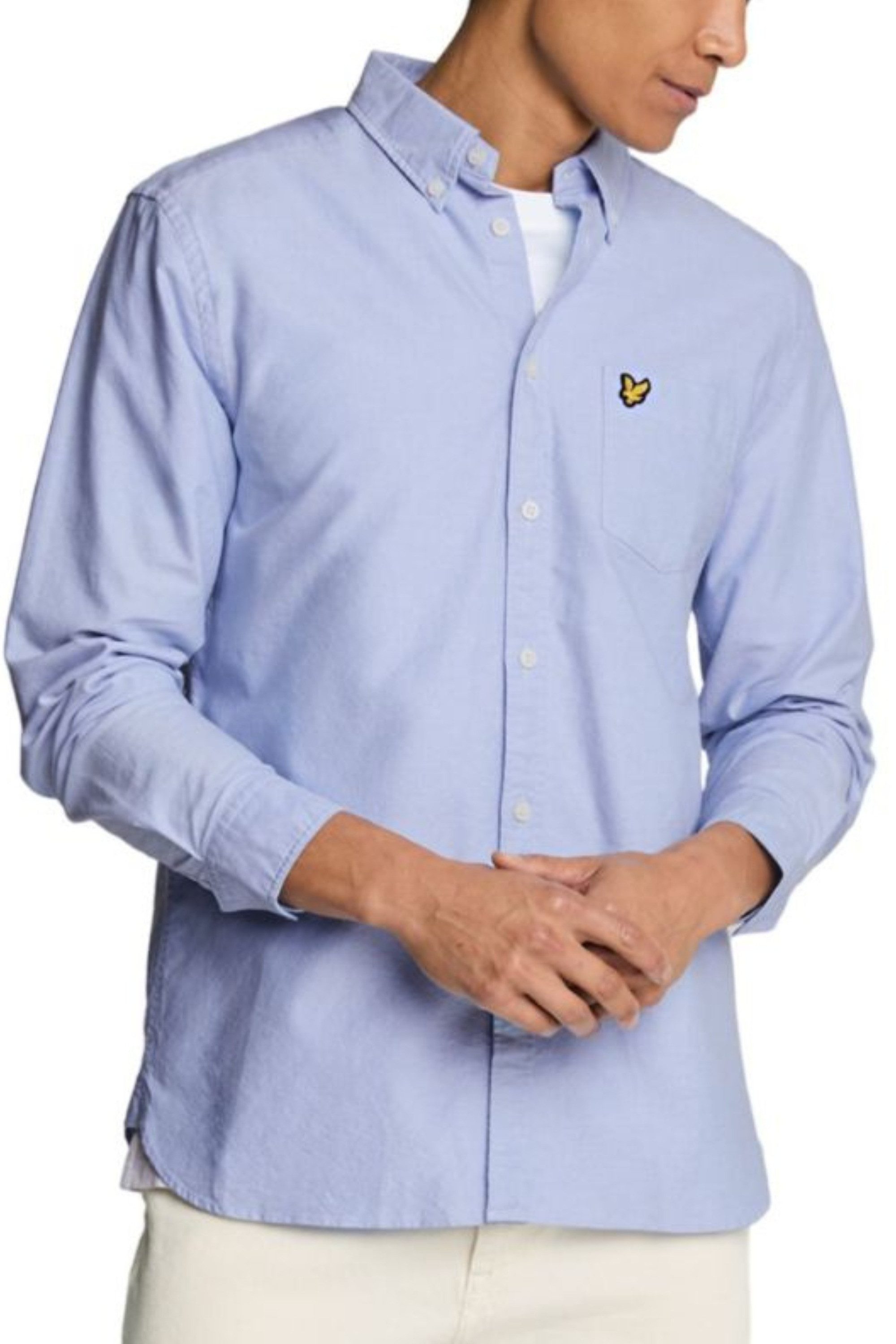 Lyle & Scott Langarmhemd Herren, 100% günstig online kaufen