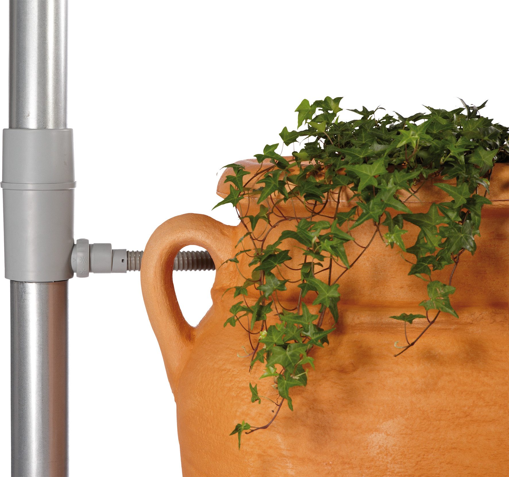 GARANTIA Regentonne REGENDIEB PRO DN 70-100 grau inkl. Filtereinsatz, 0 l