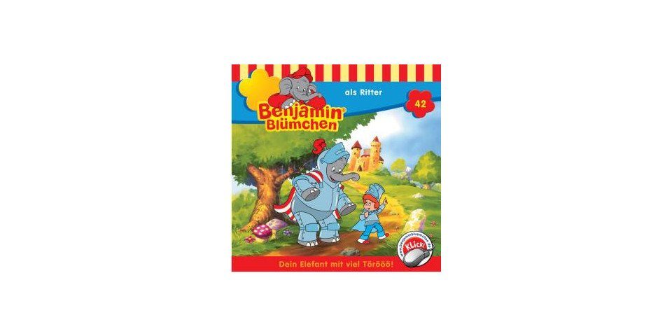 Hörspiel-CD Benjamin Blümchen 042 - als Ritter