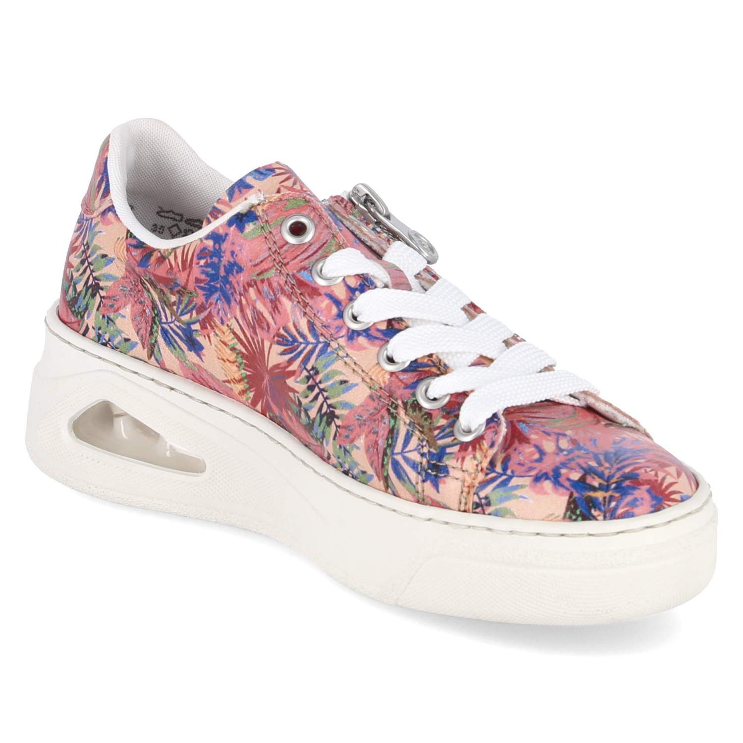 Rieker Rieker Sneaker Low N6401-90 Damen Synthetik pink Schnürschuh – Bild 5 von 5