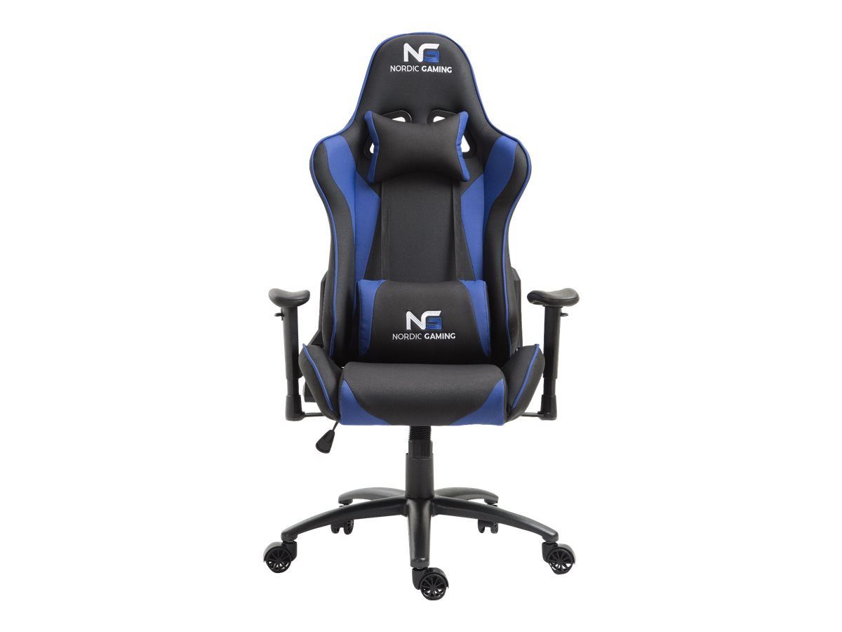 ebuy24 Gaming-Stuhl Nordic Gaming Racer Gamin Stuhl schwarz und blau. (1 St)