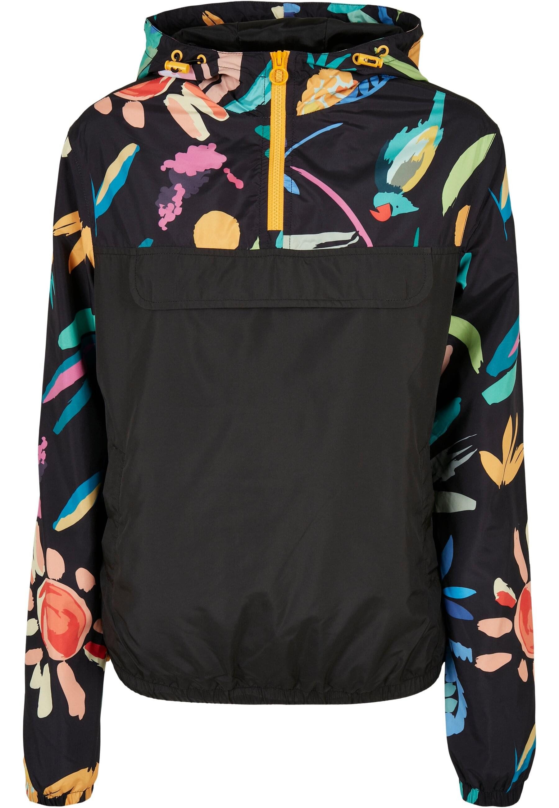 Colorblock Pullover Hoodie in Pink| UK