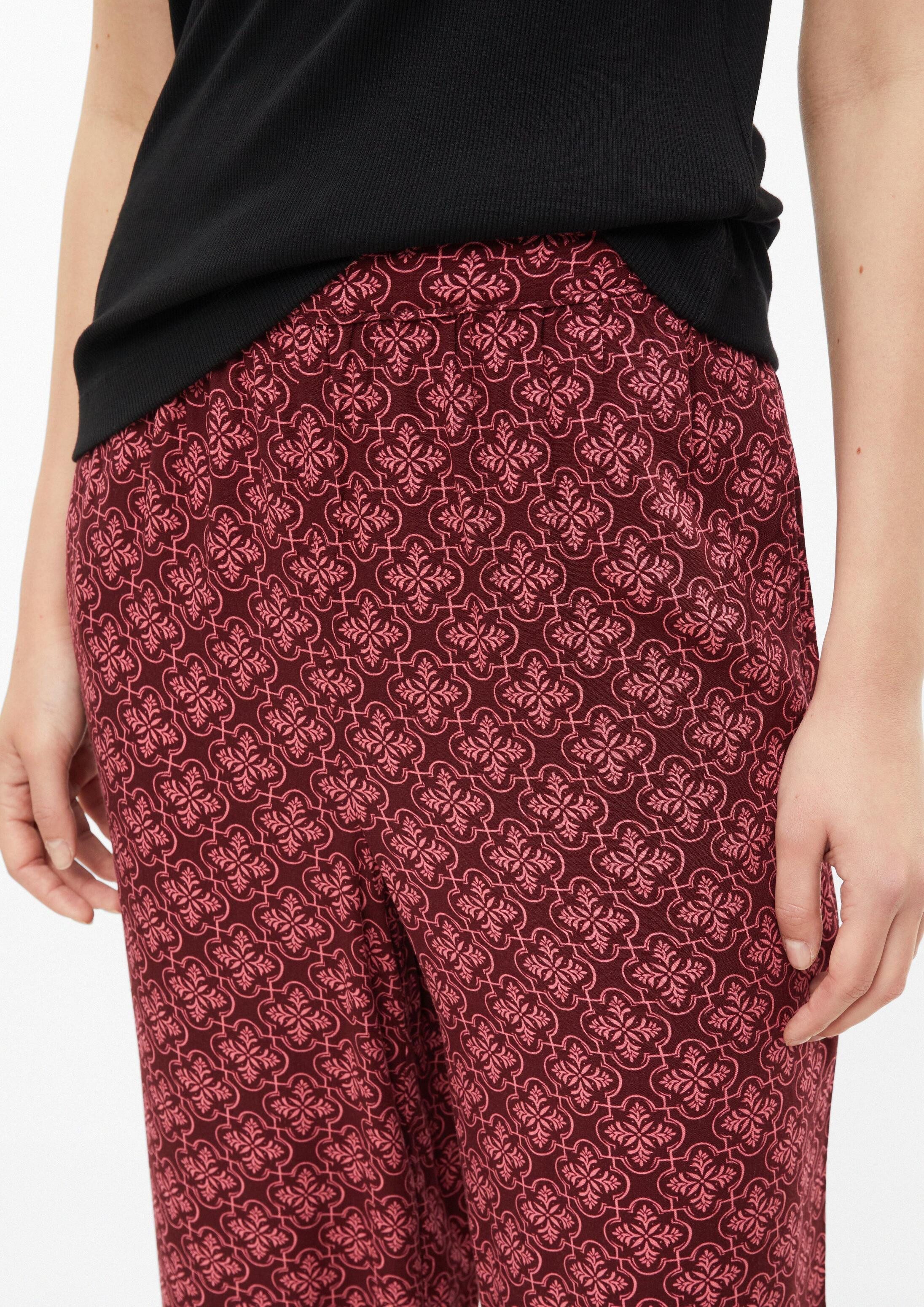 s.Oliver Culotte Hose Culotte aus Viskose – Bild 4 von 5