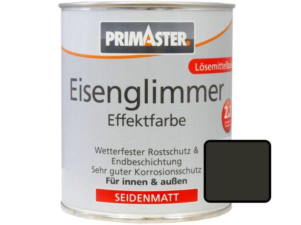 Lack Primaster Eisenglimmer Effektfarbe 750 ml schwarz