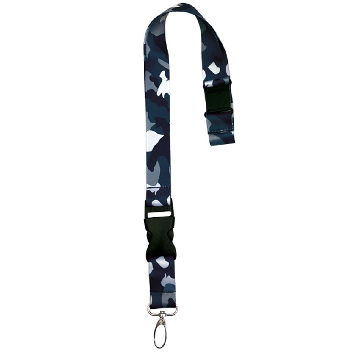BASI Schlüsselanhänger Schlüsselband Camouflage Grau
