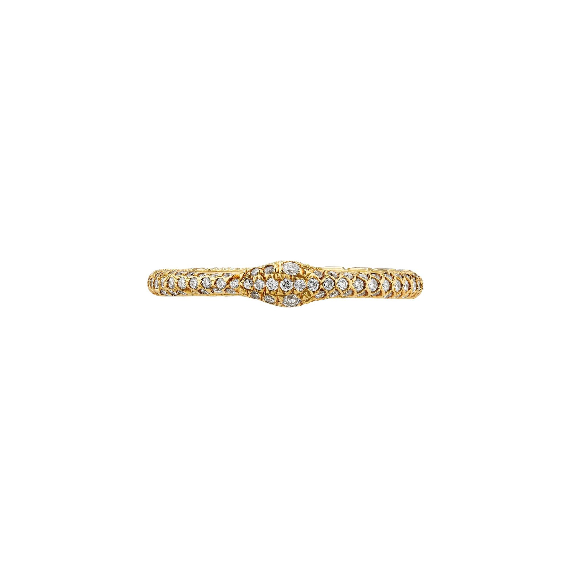 GUCCI Goldring Ouroboros