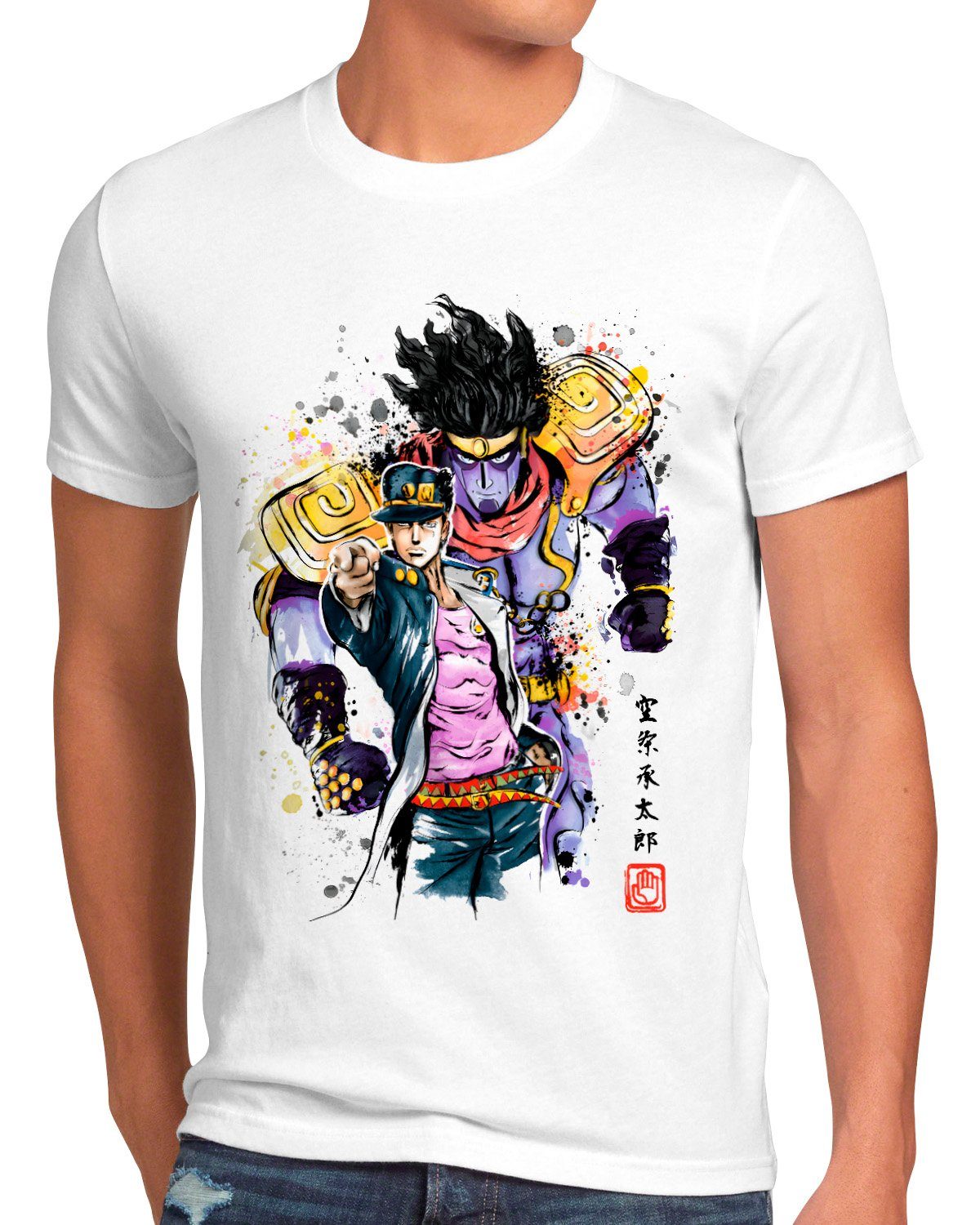 jojos Print-Shirt style3 japan manga anime bizarre adventure