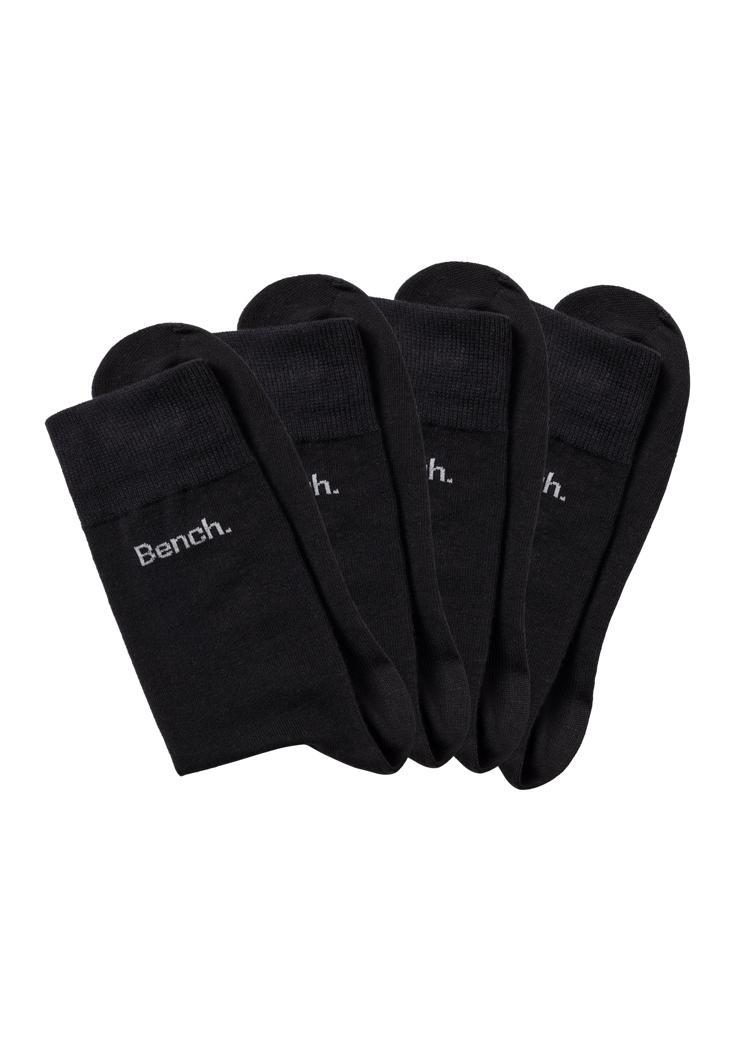 Bench. Basicsocken (Packung, 4-Paar) in angenehm weicher Markenqualität günstig online kaufen