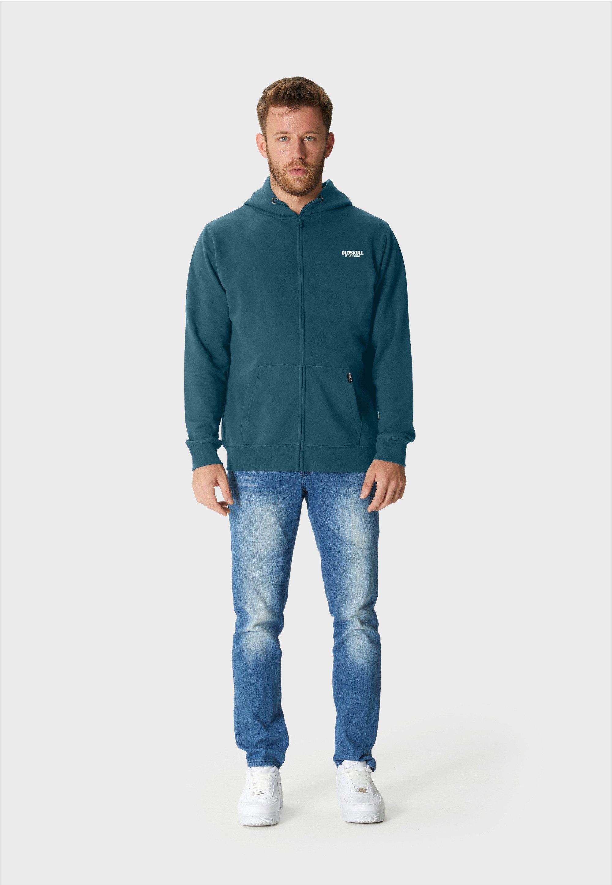 Oldskull Sweatjacke Basic Osk Logo (1-tlg) mit kleinem Marken-Print günstig online kaufen