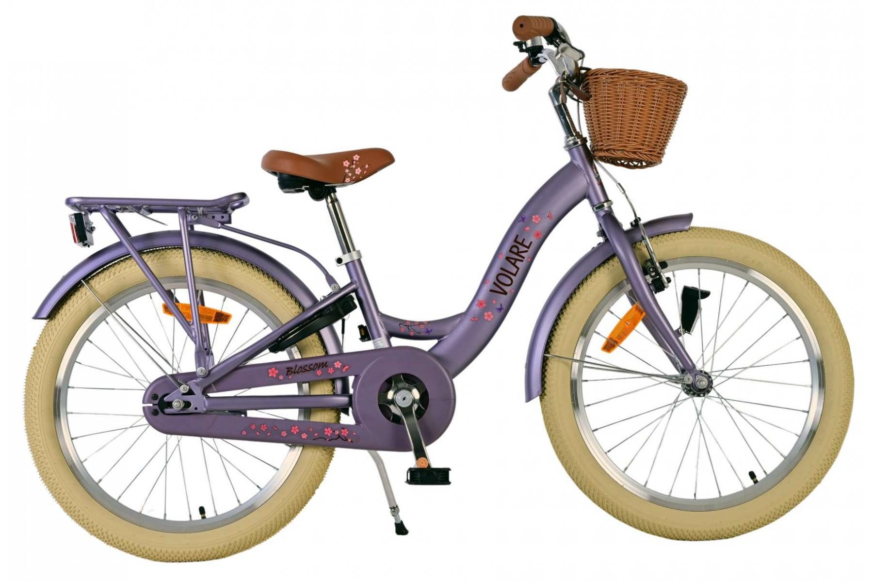 Kinderfahrrad Volare Blossom Kinderfahrrad für Mädchen - 20 Zoll in Lila