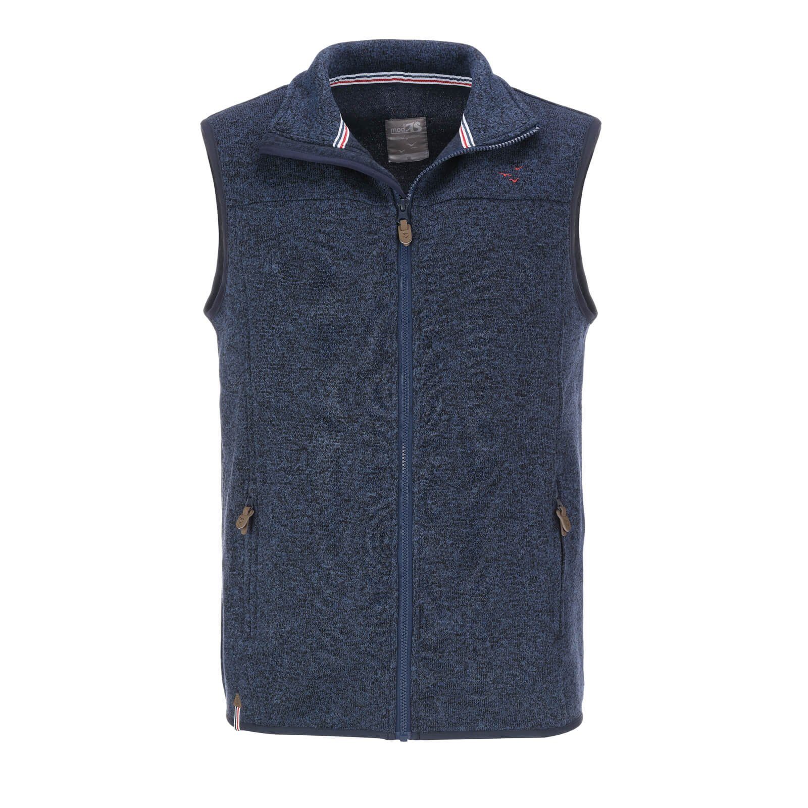 modAS Fleeceweste Herren Weste - Outdoor-Weste Fleece mit Reißverschluss günstig online kaufen