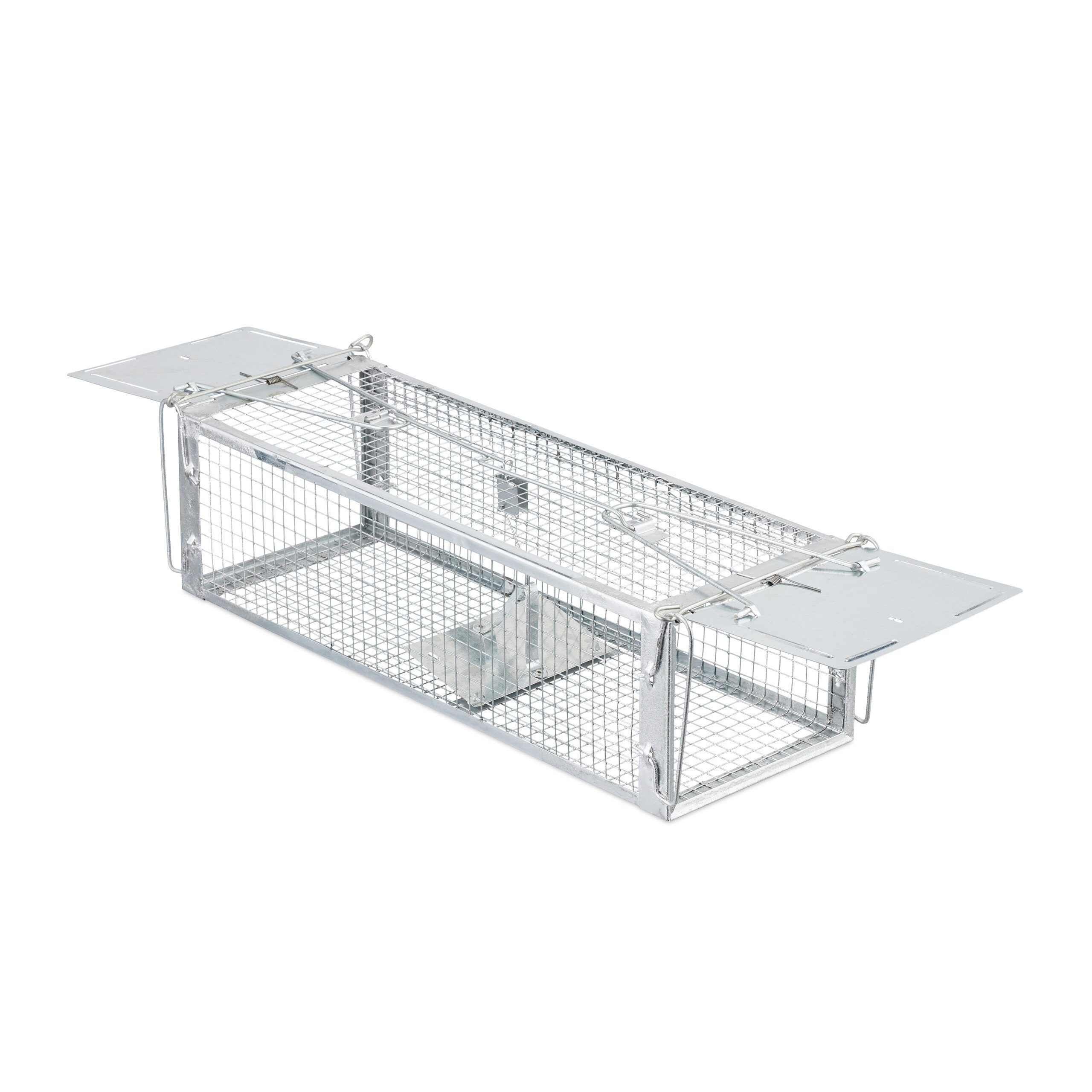 relaxdays Lebendfalle für Mäuse und Ratte