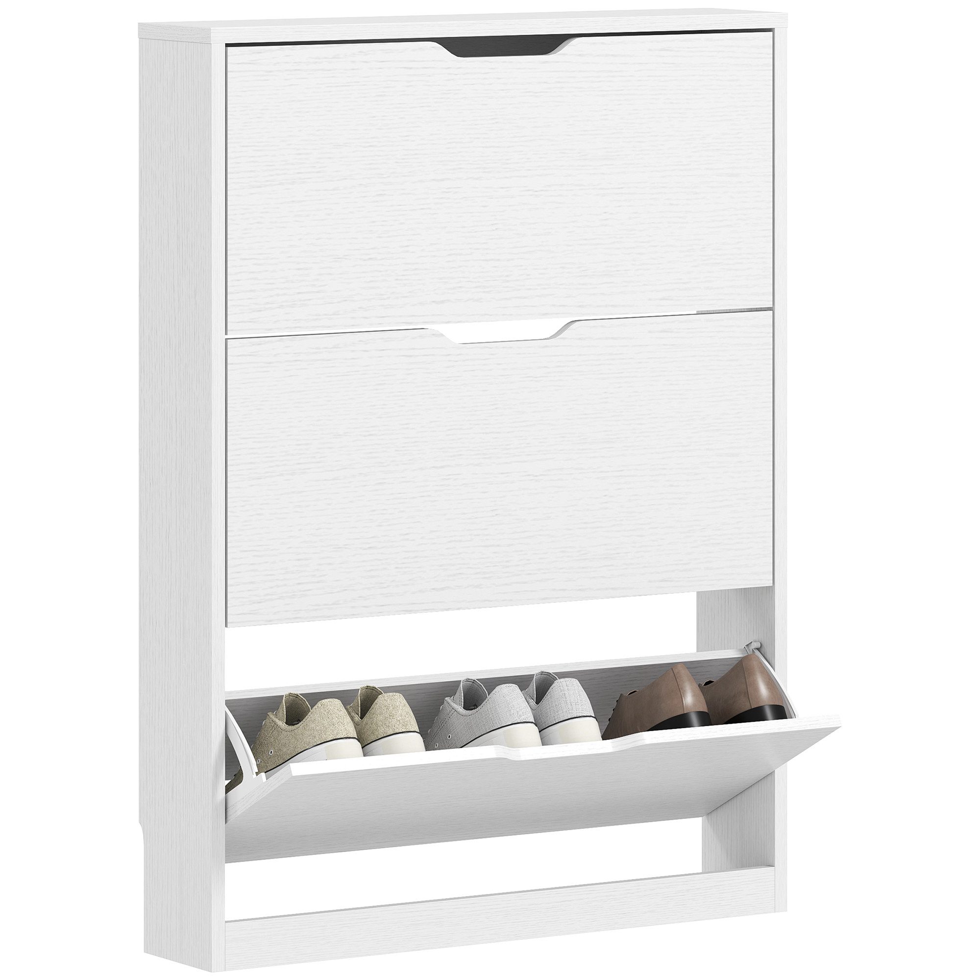 HOMCOM Schuhschrank mit 3 Schubladen und günstig online kaufen
