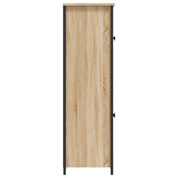 vidaXL Sideboard Highboard Sonoma-Eiche 62x32x106,5 cm Holzwerkstoff (1 St)