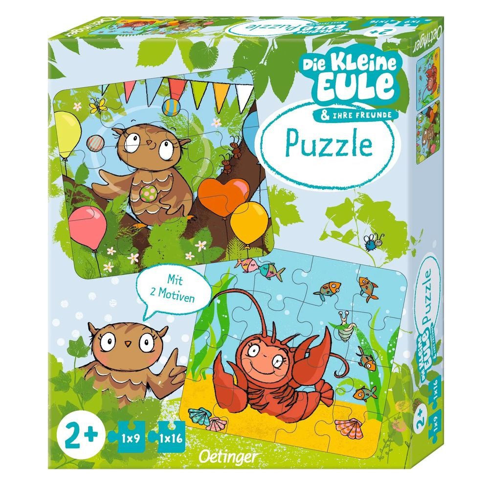 Oetinger Puzzle Die kleine Eule. Puzzle, 16 Puzzleteile