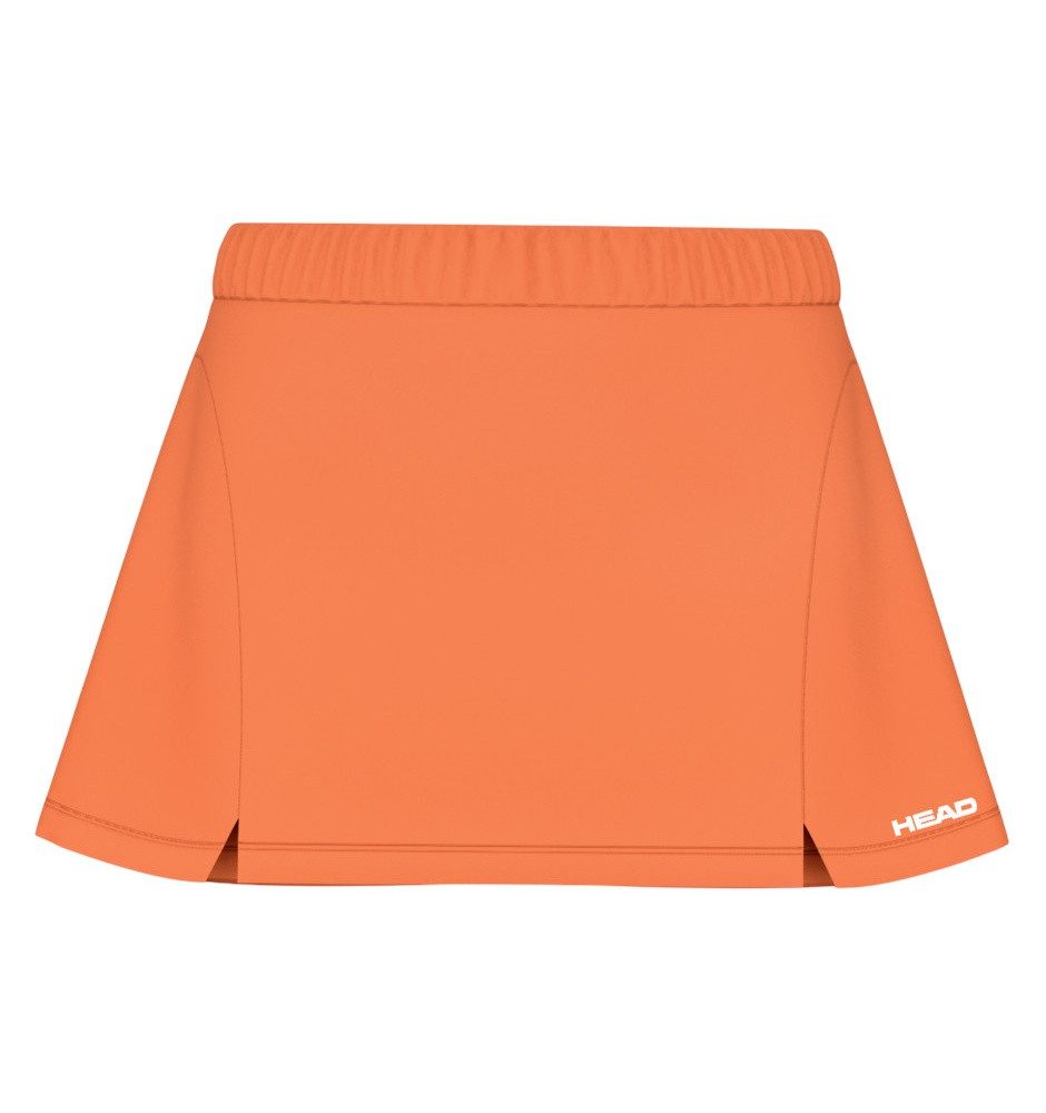 Head Tennisrock Dynamic (elastischer Bund) orange Damen