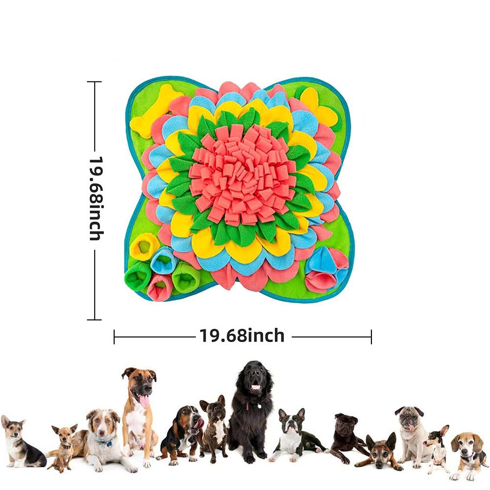 Coonoor Tier-Intelligenzspielzeug Schnüffelteppich Hund Schnüffelmatte günstig online kaufen