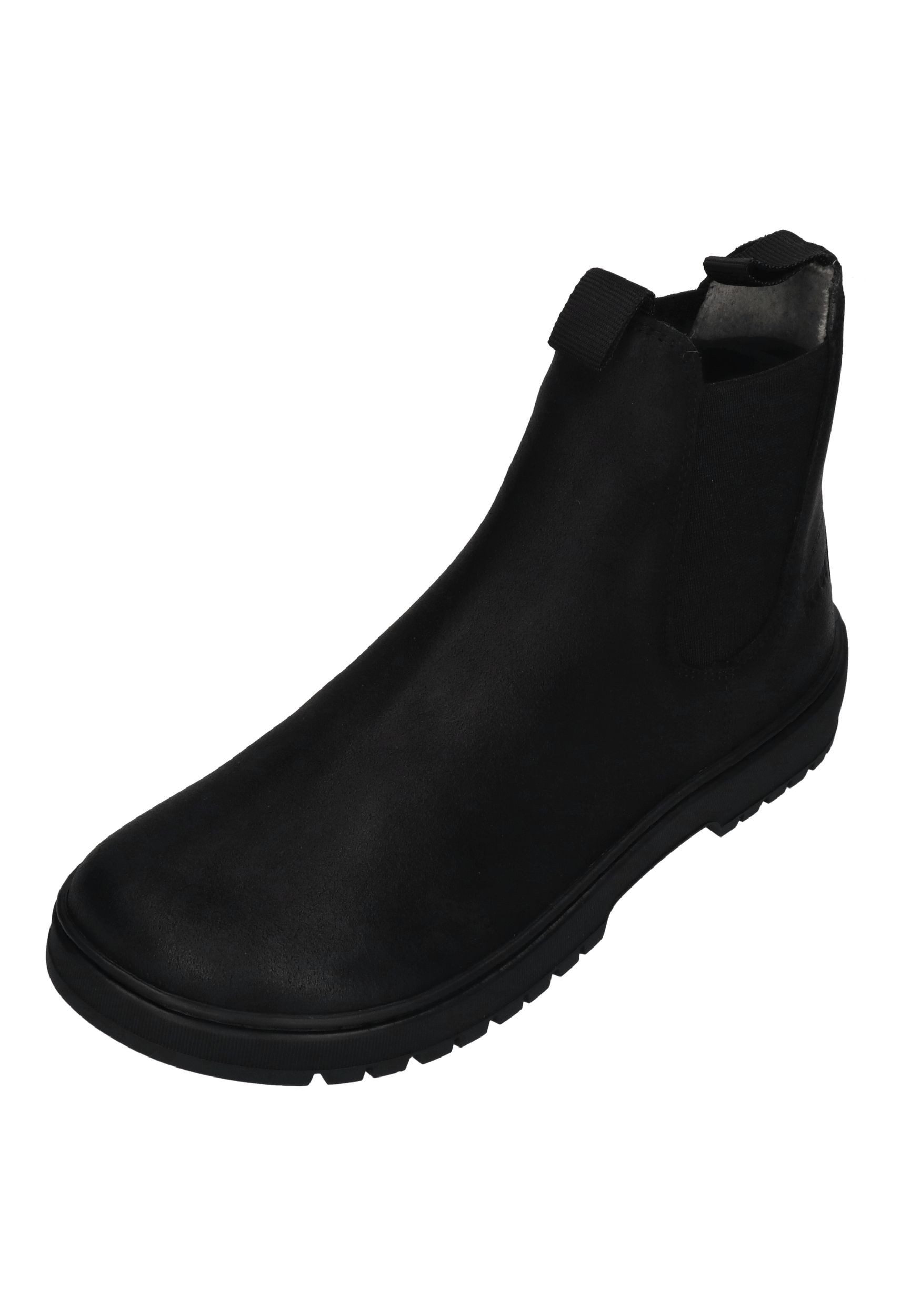 KOEL GAVIEN SUEDE FELT Barfußschuh Black