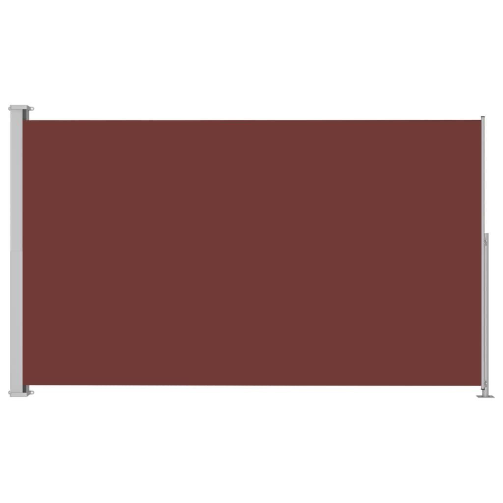 vidaXL Seitenmarkise 180 x 300 cm Seitenmarkise Ausziehbar 180x300 cm Braun