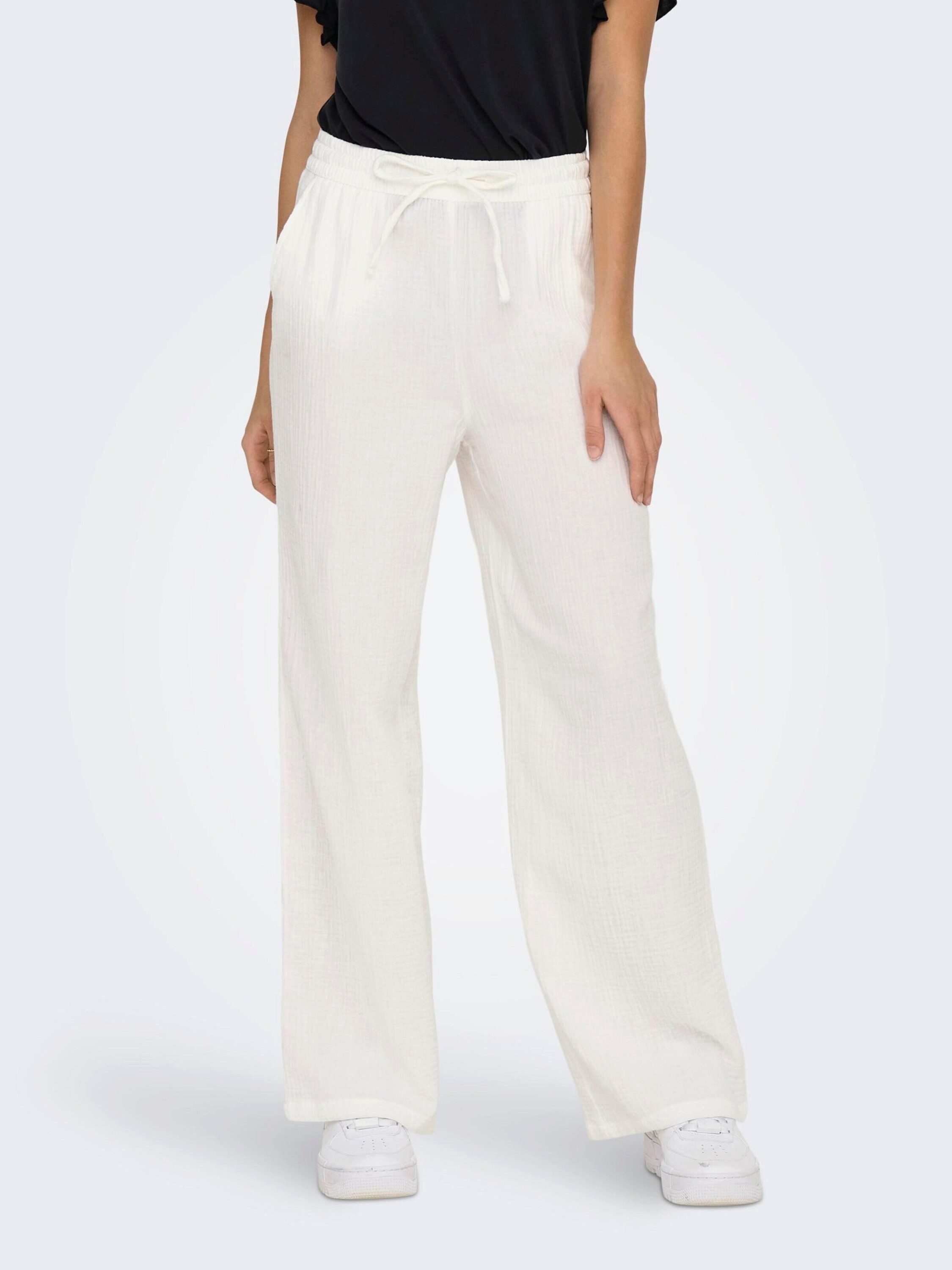 ONLY Stoffhose THYRA (1-tlg) Drapiert/gerafft