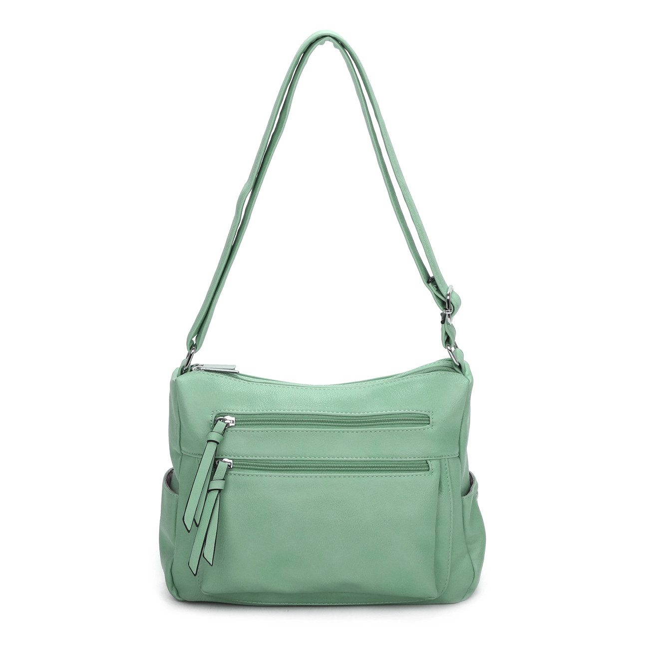 ITALYSHOP24 Schultertasche Damen Tasche Shopper Crossbody, günstig online kaufen