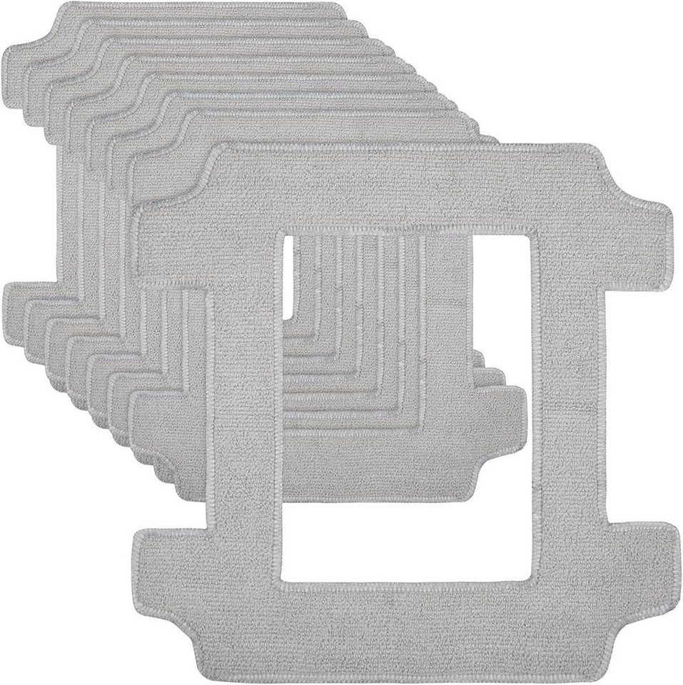 FELIXLEO 64 Reinigungstücher für ECOVACS Winbot W2 W1 Mikrofaser Pads Reinigungstuch (1-tlg)