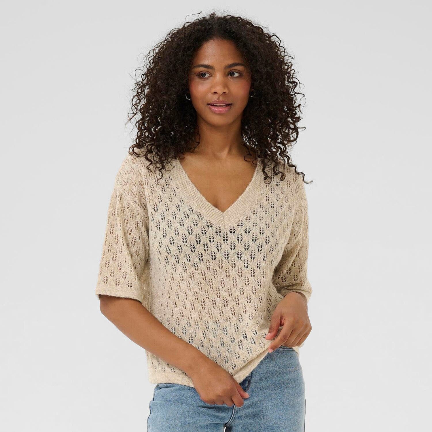 KAFFE Strickpullover KAlourine günstig online kaufen