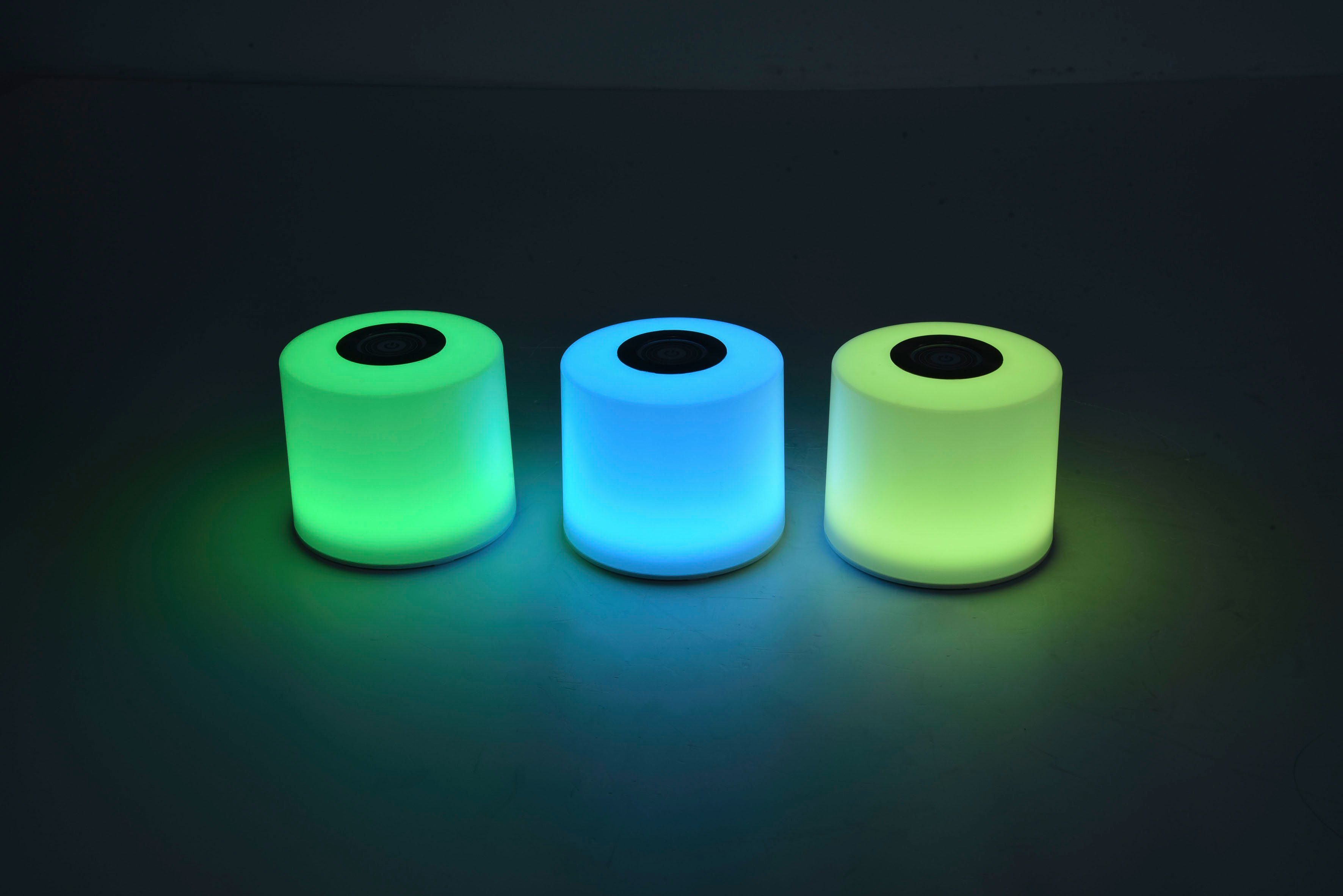 LUTEC Smarte LED-Leuchte NOMA, Smart RGB, LED integriert, Smart-Home Tischleuchte fest Home