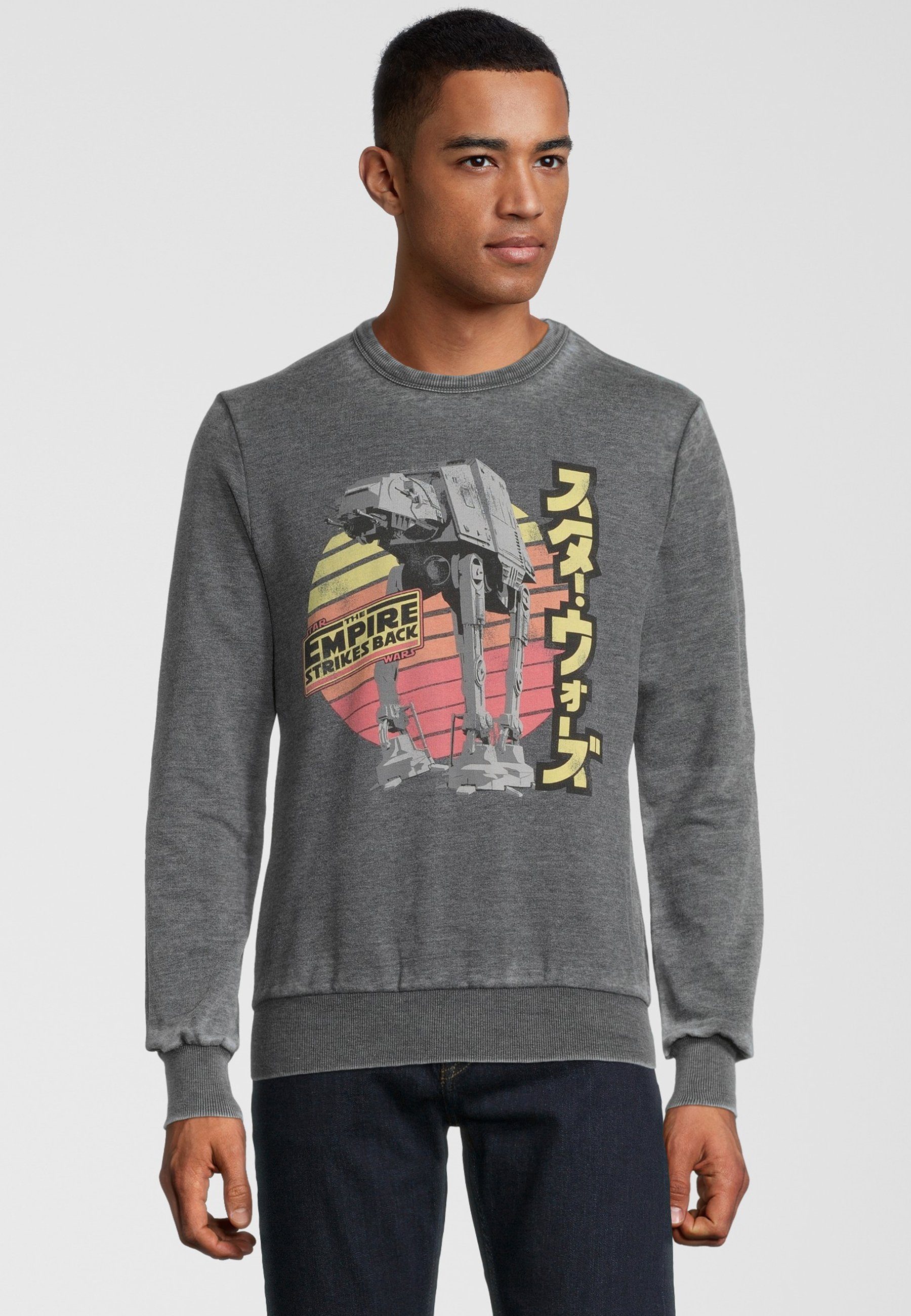 Recovered Sweatshirt Retro Empire AT-AT Back Wars Strikes Star