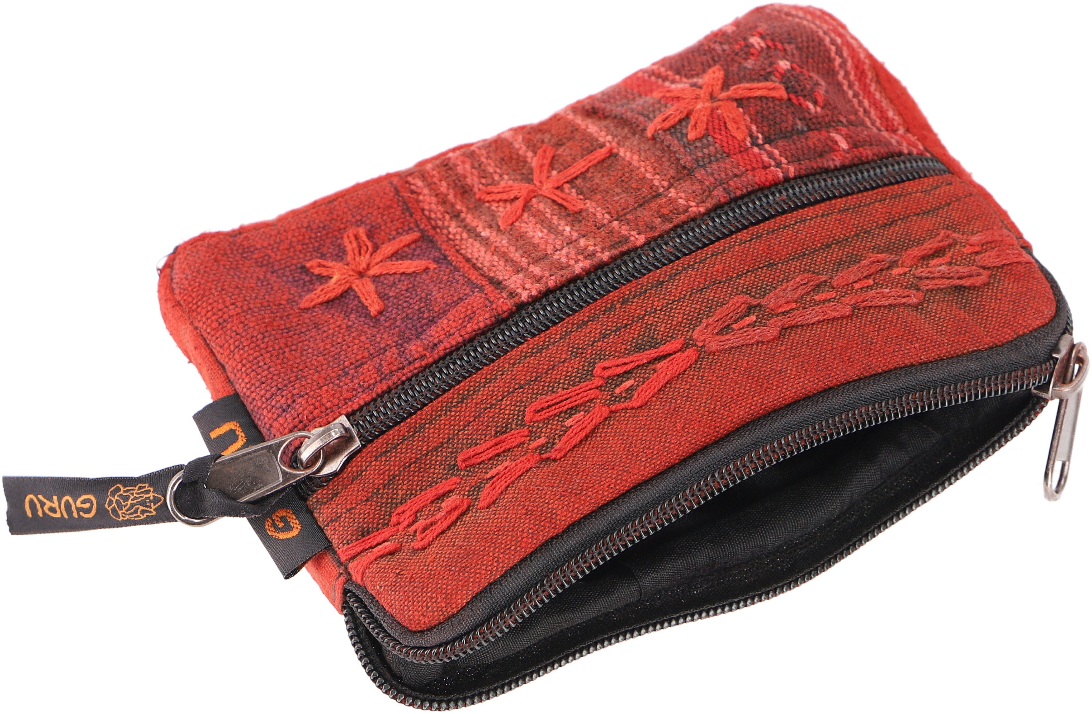 Guru-Shop Geldbörse Ethno Patchwork Portemonnaie, Geldbeutel,..