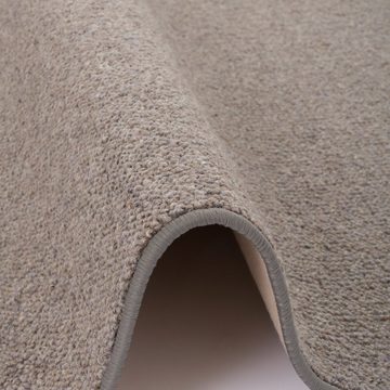 Wollteppich Natur Teppich Wolle Berber, Snapstyle, Rechteckig, Höhe: 10 mm