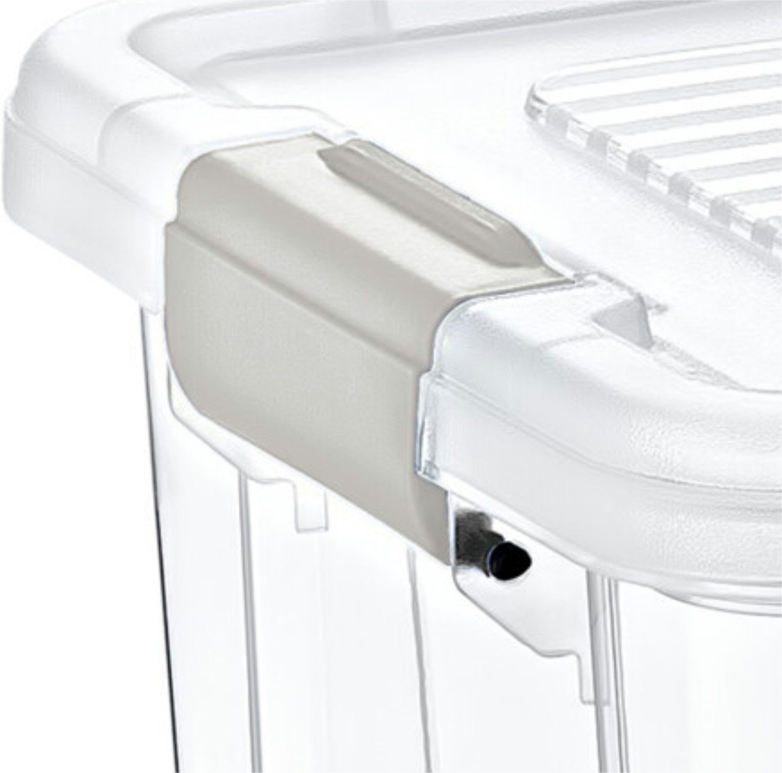 Koopman Aufbewahrungsbox Stapelbox Kunststoff 18x12 cm Deckel 10 / 20 er Set (10 St), 10er Set, Deckel, Kunststoff, Kleinteile, Vorratsbox