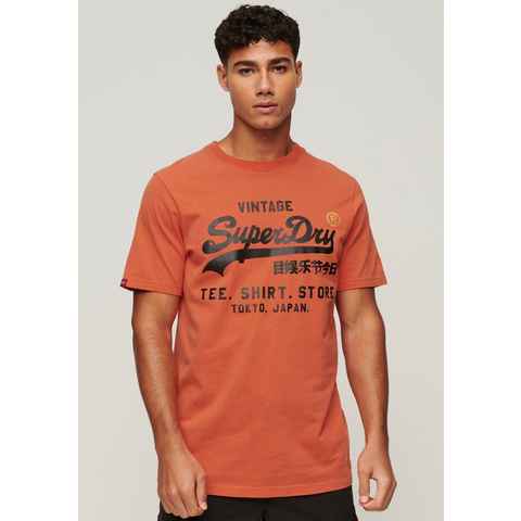 Superdry T-Shirt VINTAGE VL STORE CLASSIC TEE