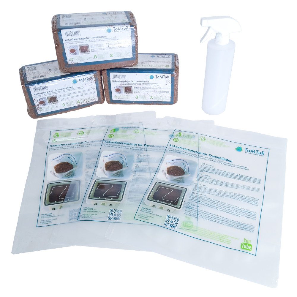Campingtoilette #1 ToMTuR Starterkit für Trenntoiletten
