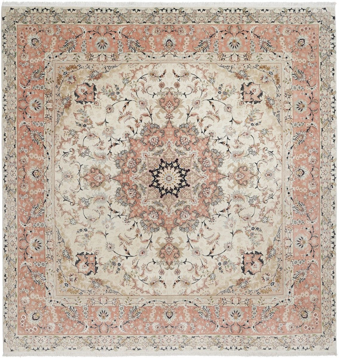 Carpet Avenue Teppich Tabriz 60 Raj 261x253, Quadrat, Höhe: 7 mm