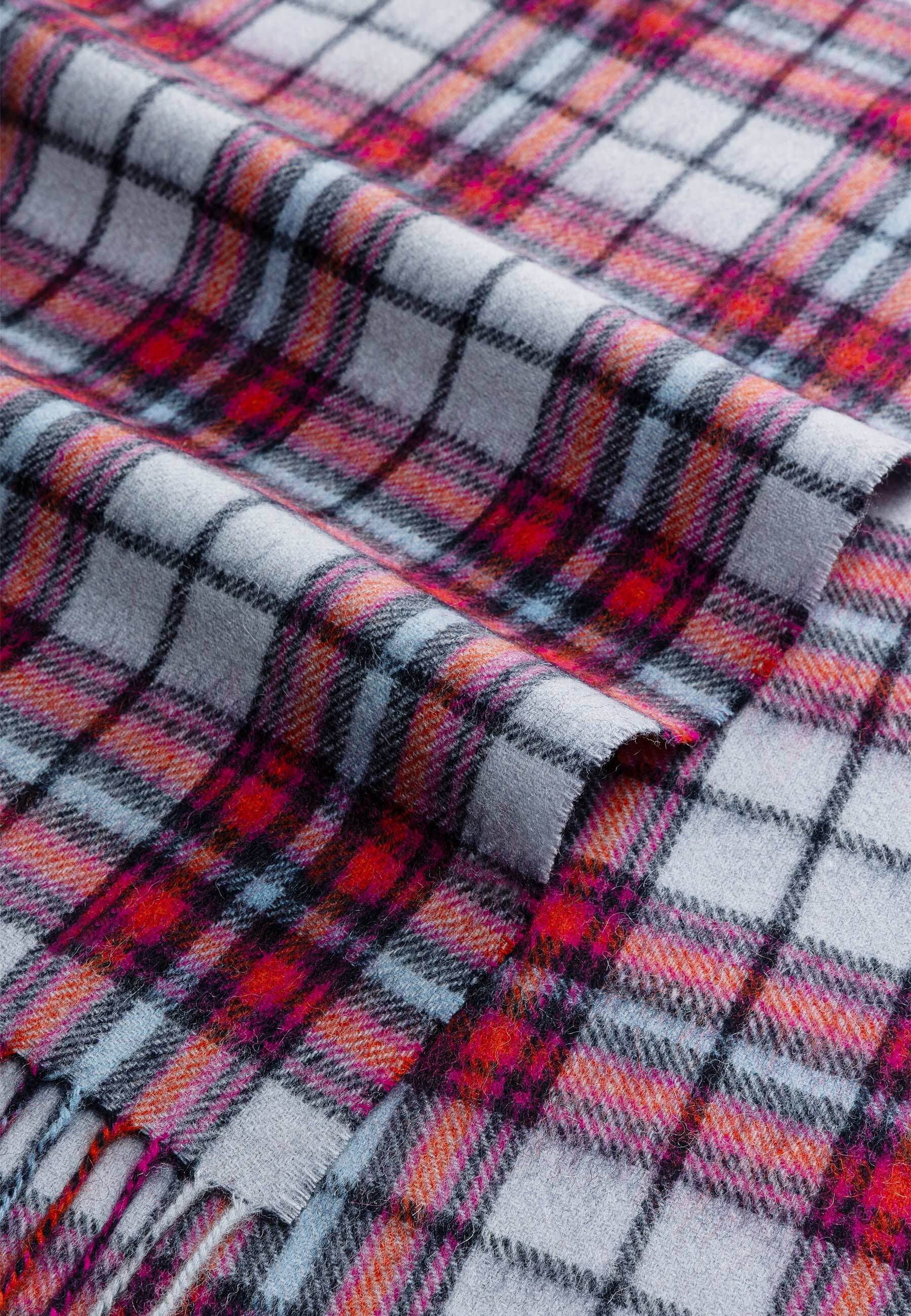 Roeckl Strickschal COLOURFUL TARTAN MEN 30X164, Klassischer Wollschal